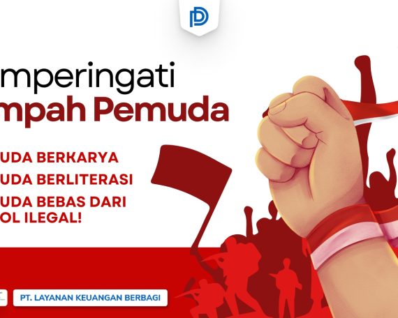 Rayakan Sumpah Pemuda dengan semangat berkarya, berliterasi, dan memilih pinjaman yang legal, seperti DanaRupiah, fintech berOJK dan ISO.